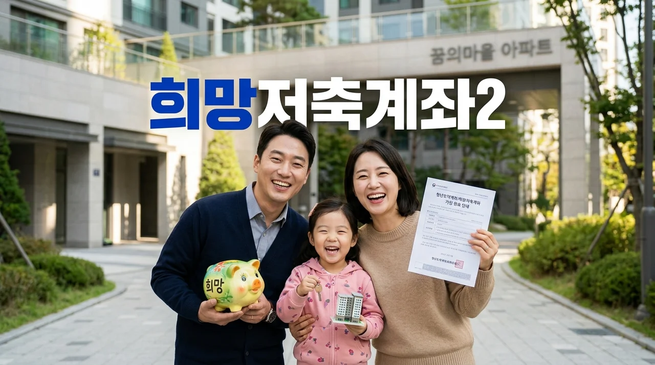 희망저축계좌2 2026: 조건, 신청 방법, 서류 총정리 가이드