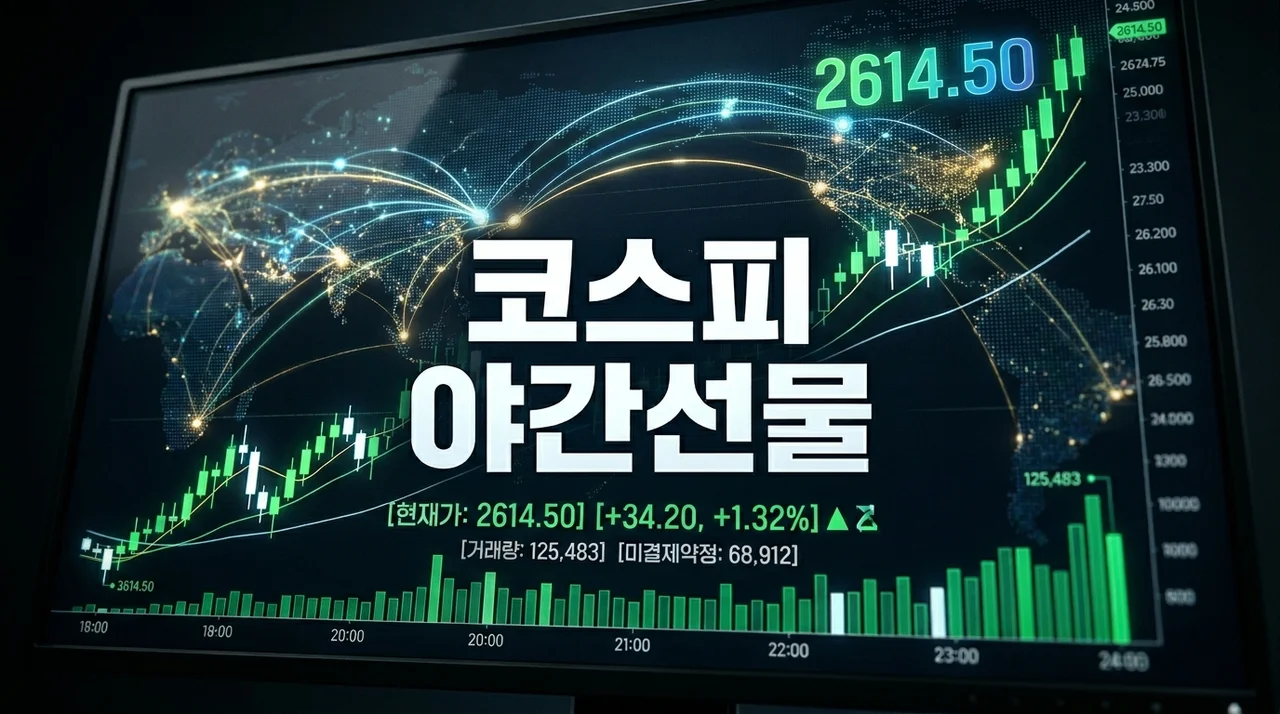 코스피 야간선물: 국내 증시 예측과 수익 극대화 전략 완벽 가이드