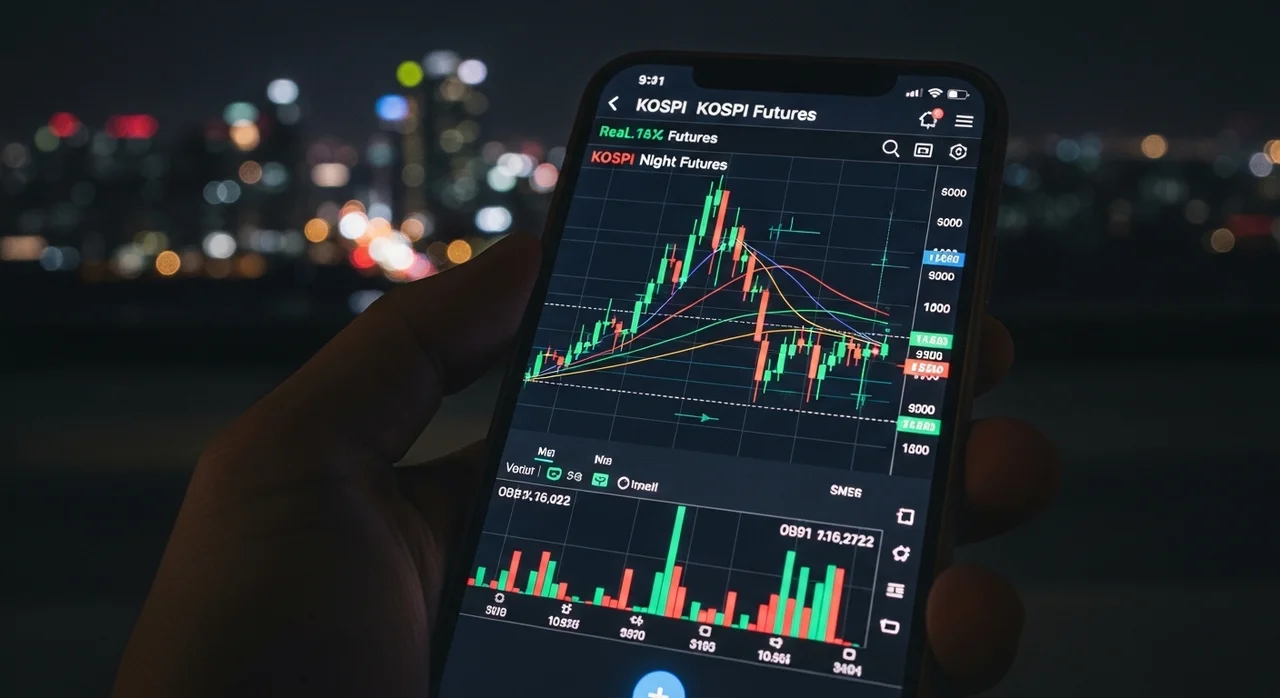 코스피 야간선물 거래 시간 및 확인 방법