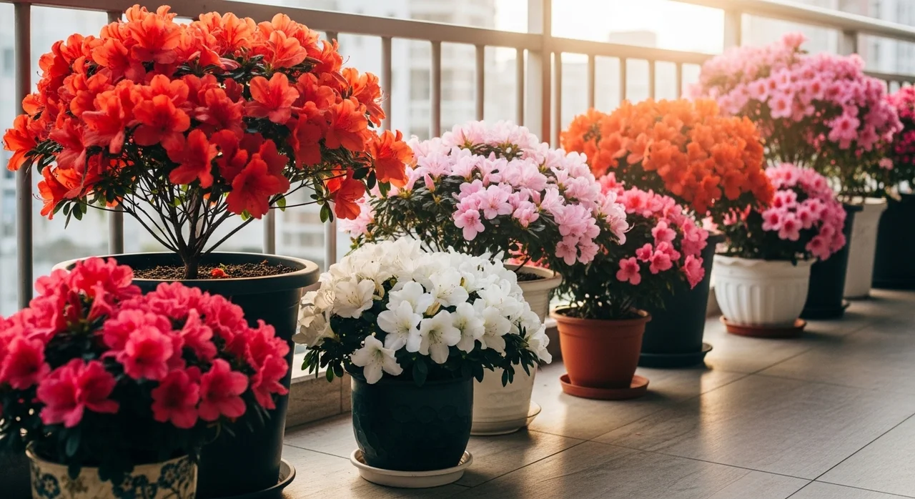 아젤리아 개화 시기와 화형별 특징