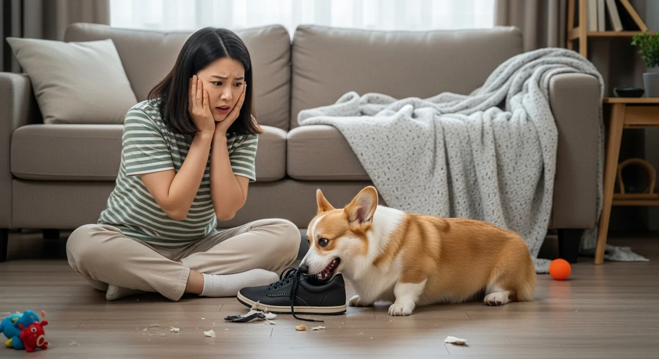 웰시코기 의 풍부한 털, 관리 노하우 공개