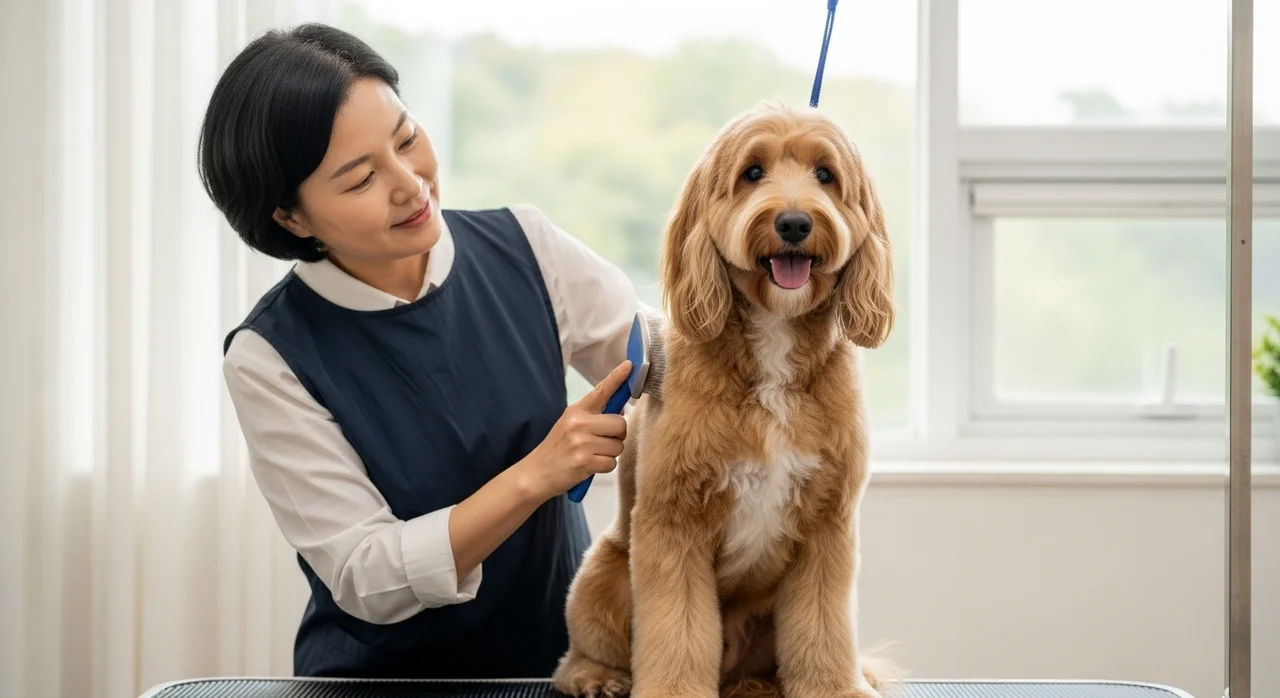사랑스러운 골든두들, 성격은 어떤가요?