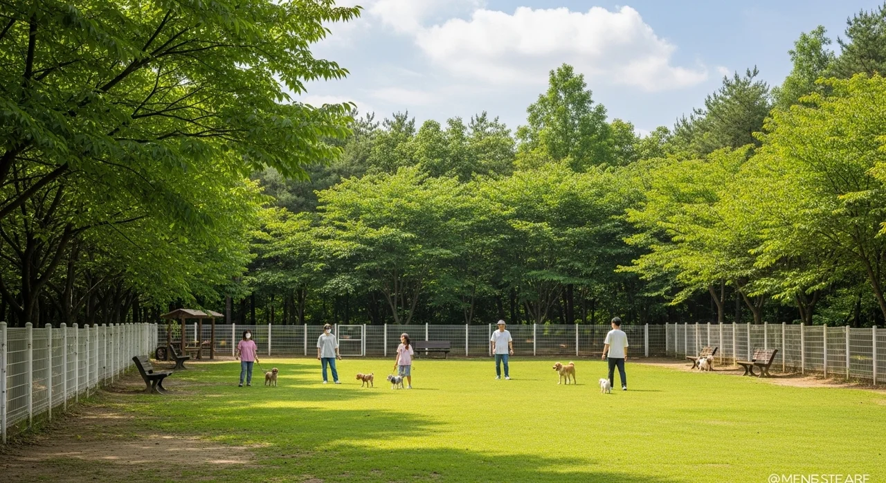 김해 댕댕파크, 영남권 최대 규모의 반려견 놀이터 개장