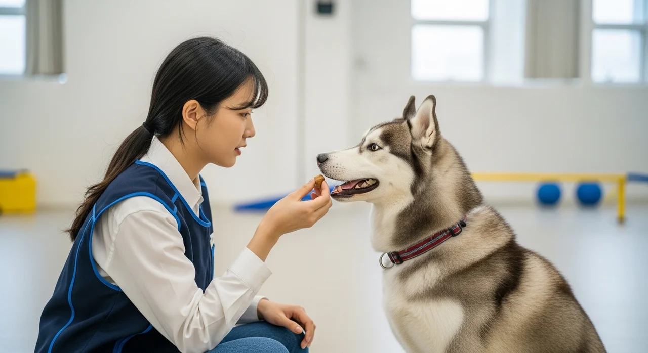 성공적인 허스키 훈련과 사회화의 중요성