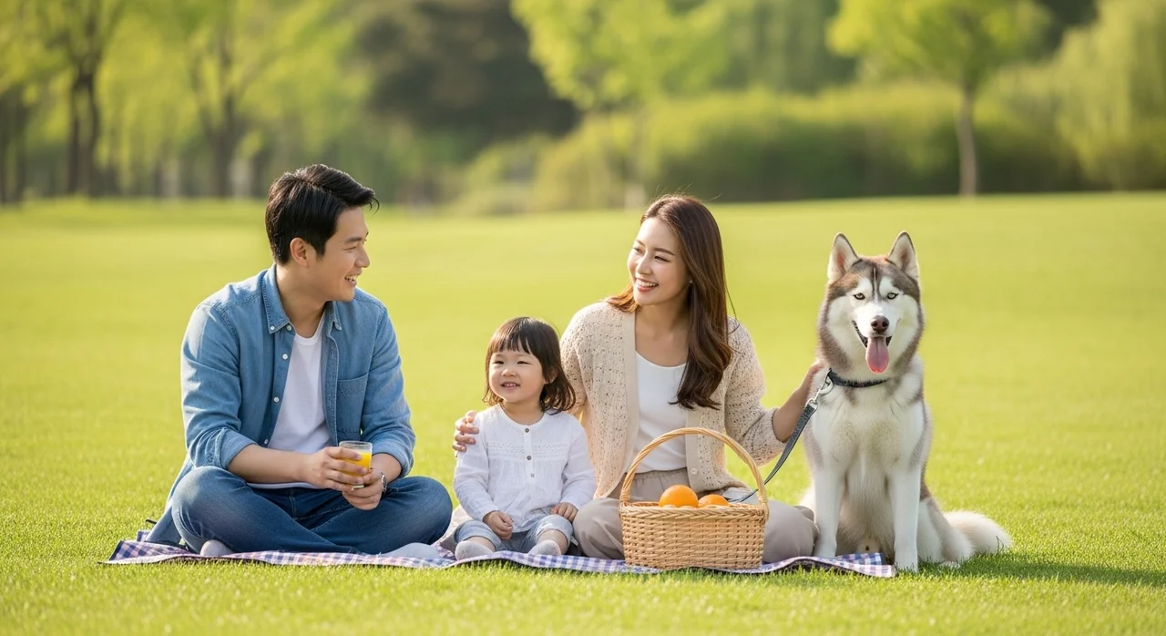 허스키와 함께하는 행복한 반려 생활의 노하우
