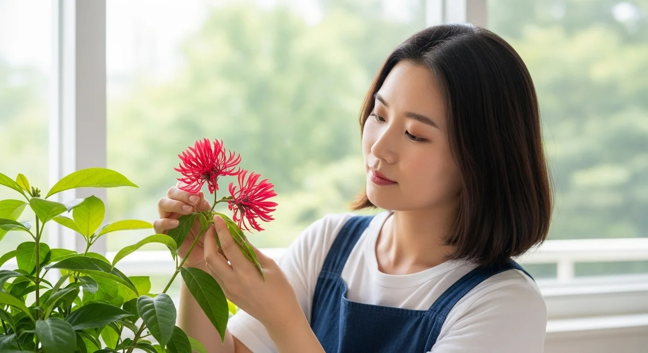 잎 색깔이 초록색으로 변하는 이유와 해결책