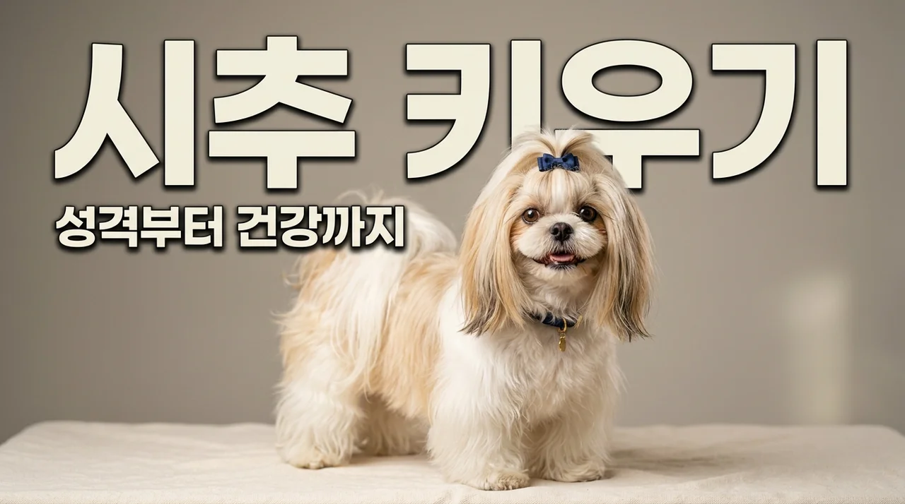 시추 성격 수명 미용 실제 키우며 느낀 주의사항과 관리 노하우