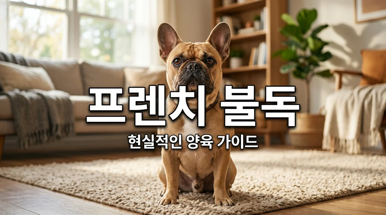 프렌치 불독 성격과 털빠짐 주의사항! 3년 키워본 현실 후기