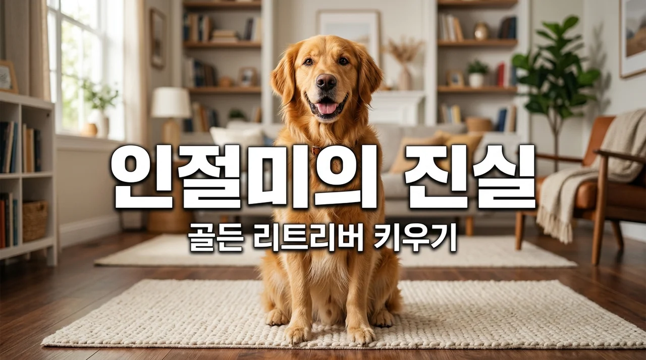 골든 리트리버 키우기 전 꼭 확인해야 할 성격과 주의사항