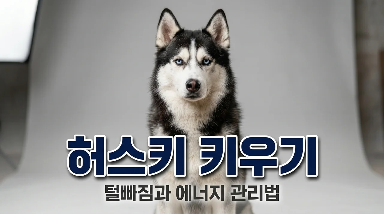 시베리안 허스키 키우기 전 꼭 알아야 할 털 빠짐과 에너지 관리법