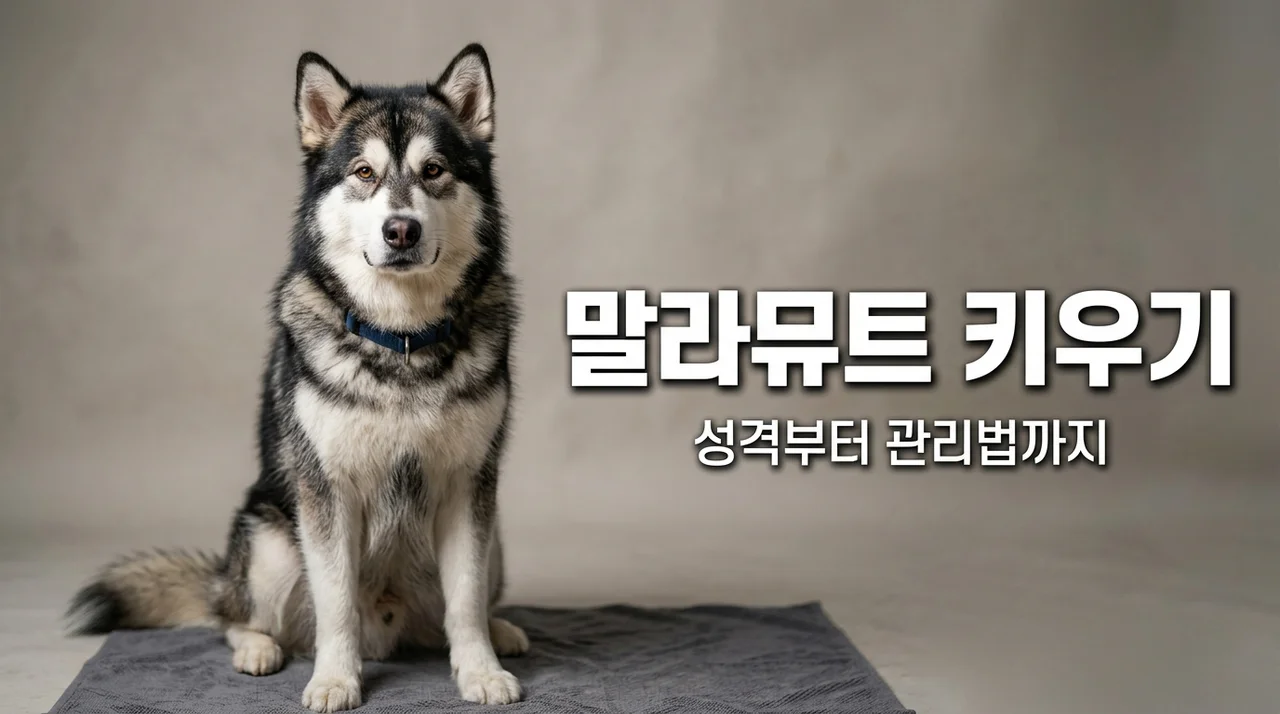 말라뮤트 키우기 전 꼭 확인하세요 성격과 허스키 차이점 분석