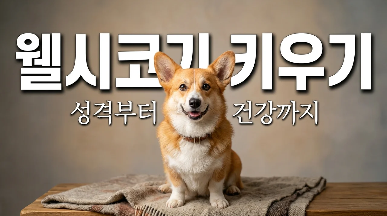 웰시코기 성격과 털 빠짐 실제 후기 | 입양 전 필수 확인 정보