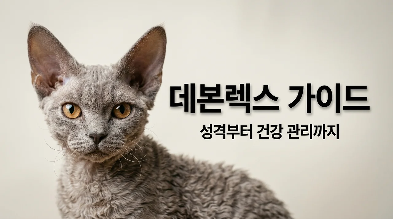 데본렉스 고양이 성격부터 털빠짐 유전병까지 완벽 정리 가이드