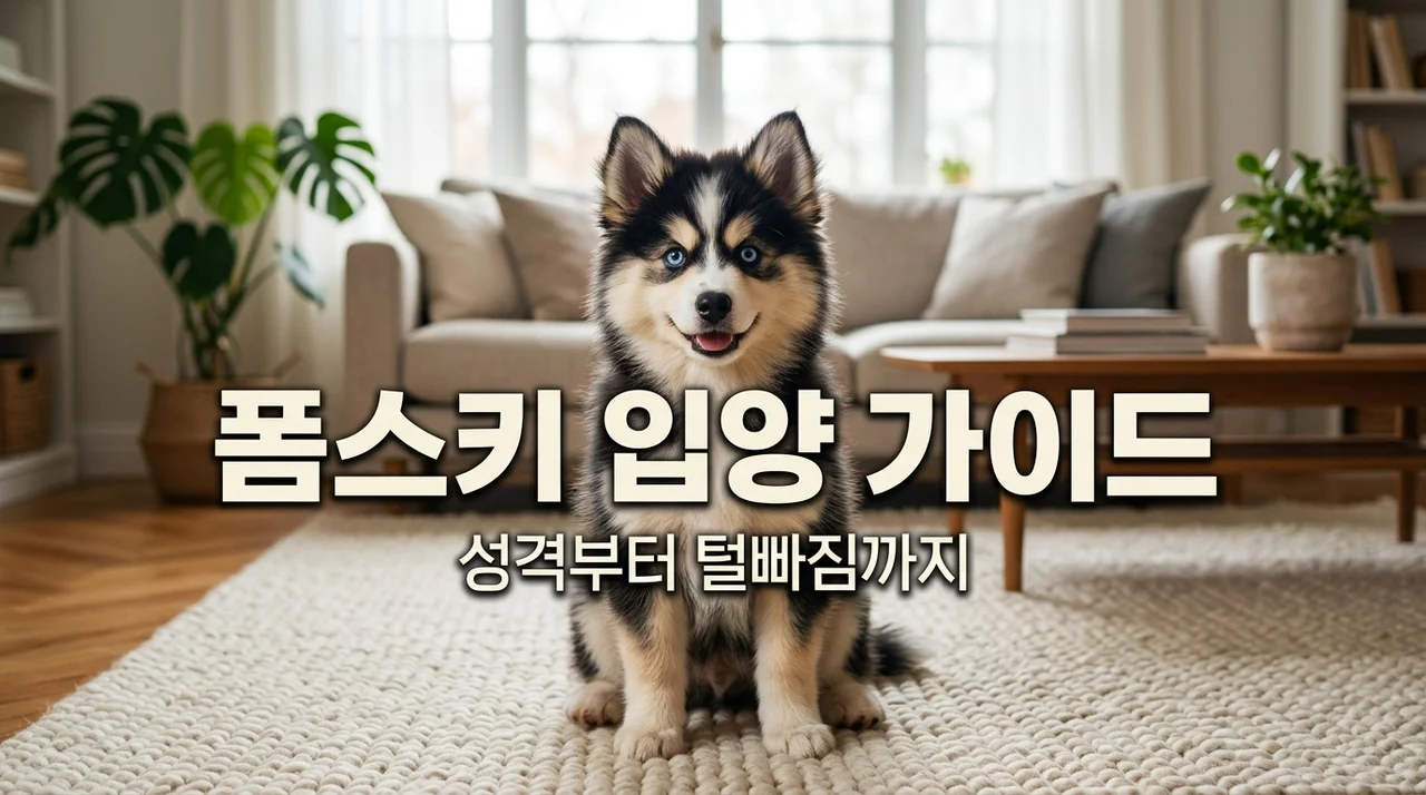 폼스키 성격 성견 크기 털빠짐 주의사항 입양 전 현실적인 가이드