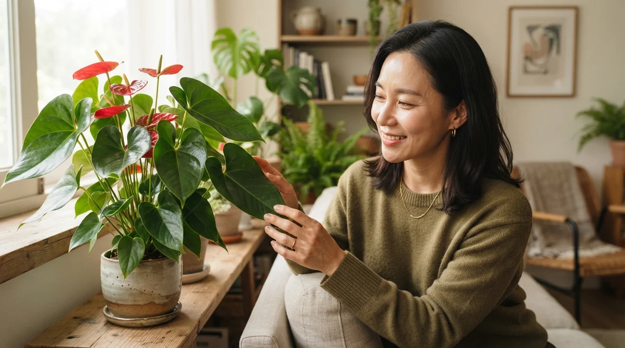 안스리움을 처음 데려와서 겪었던 시행착오
