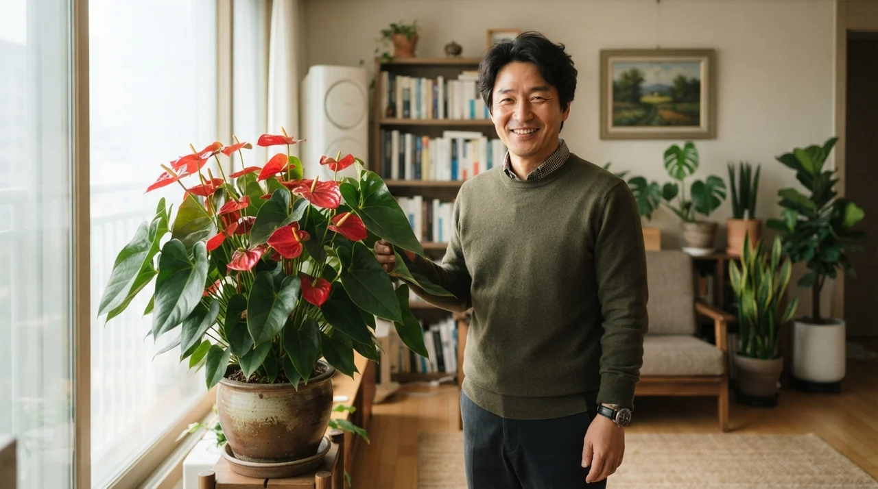 건강한 안스리움을 위한 마지막 한마디
