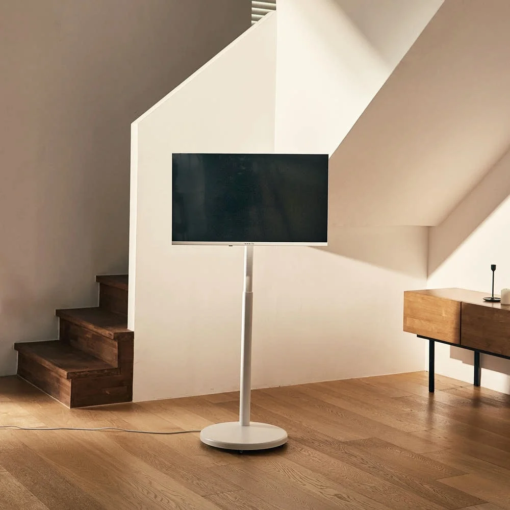 와이드무빙뷰 화이트에디션 삼탠바이미V3 셋트 QLED 81cm(32인치) FHD 스마트 이동식 TV 유압식 높이조절 중소바이미 자가설치 상세 이미지 5